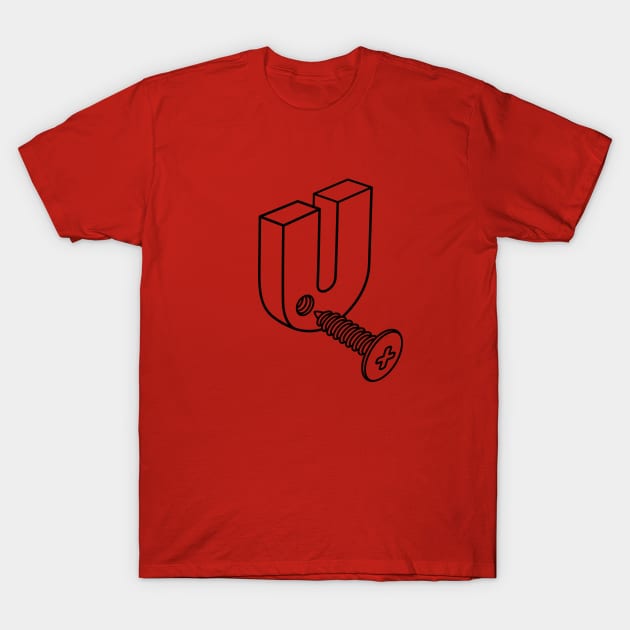 Screw U | Funny Construction Worker Handyman pun adult humor T-Shirt by LaundryFactory